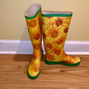 Aigle Sunflower Rainboots